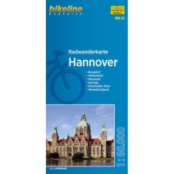 Hannover cycling tour map