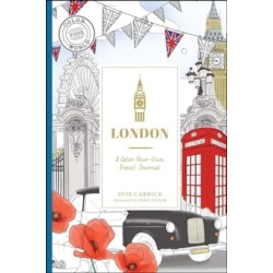 London: A Color-Your-Own Travel Journal