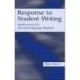 Response To Student Writing: Implications for Second Language Students