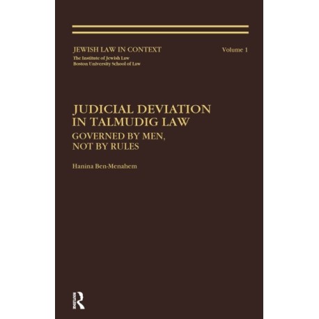 Judicial Deviation In Talmudic Law
