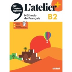 L'atelier + niv .B2 (edition 2022) - Livre + online audio/video + didierfle.app