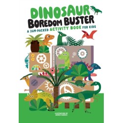 Dinosaur Boredom Buster: A Jam-Packed Activity Book for Kids
