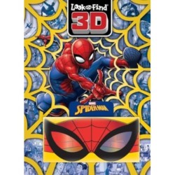 Marvel Spider Man Look & Find 3D