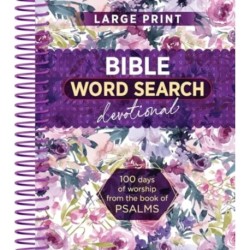 Bible Word Search Devotional: 100 Days of Worship from the Book of Psalms