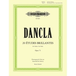 20 Etudes brillantes (Viola), Op. 73