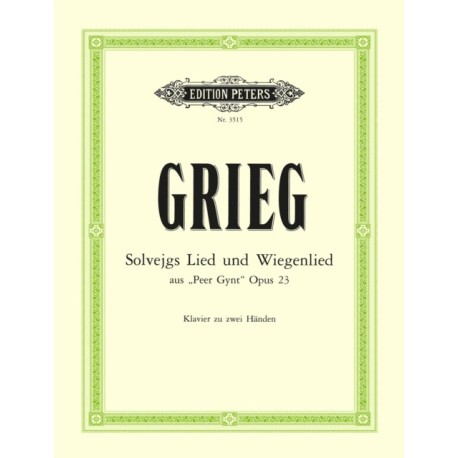 Solveig's Song Op.55 No. 4 & Solveig's Cradle Song