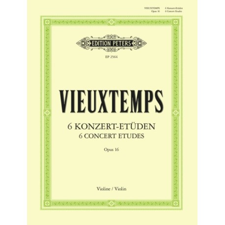 6 Concert Etudes, Op. 16