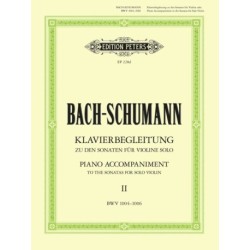 Piano Accompaniment to the Sonatas for Solo Violin, Vol.2