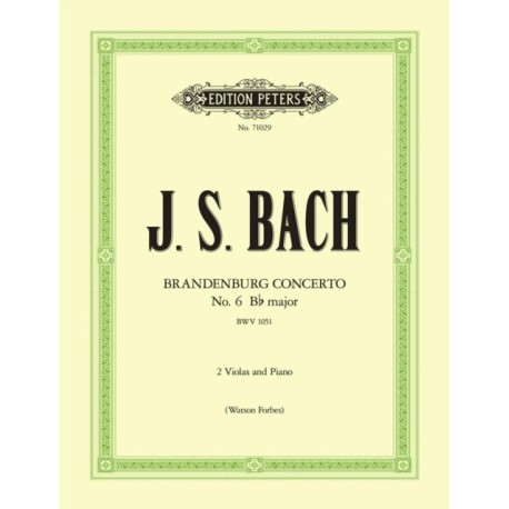 Brandenburg Concerto No. 6 B Flat BWV 1051