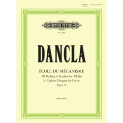 Ecole du Mecanisme, Op. 74 (50 Technical Studies for Violin Op.74)