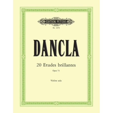 20 Etudes brillantes (Violin), Op. 73