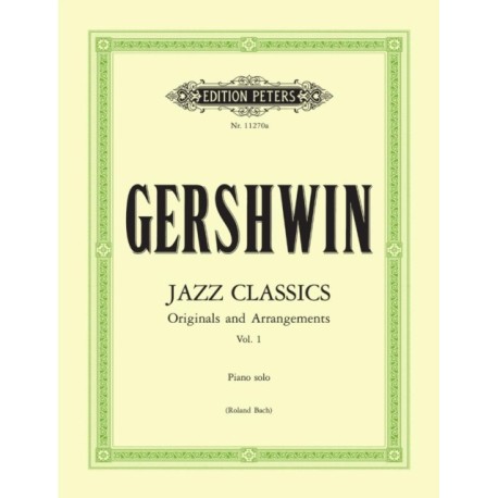 Gershwin Jazz Classics for Piano Solo Vol. 1