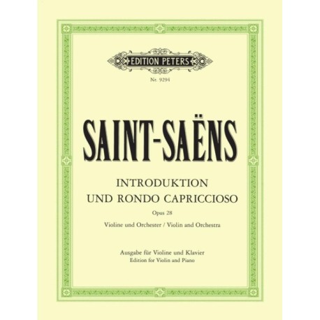 Introduction and Rondo capriccioso Op. 28 (Edition for Violin and Piano)