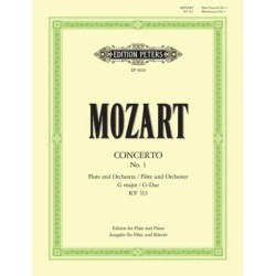 Flute Concerto No. 1 in G, with Cadenzas K.313