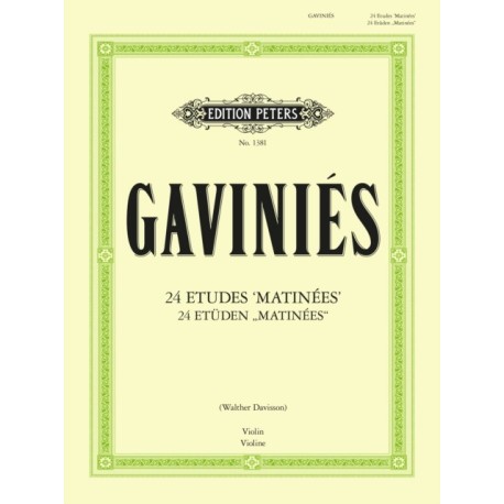 24 Etudes 'Matinees'