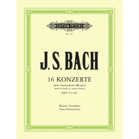 Concertos after various composers