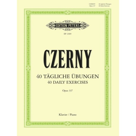40 Daily Exercises Op.337