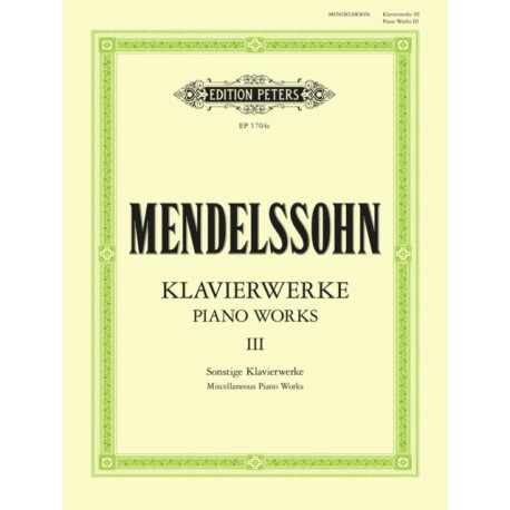 Complete Piano Works Vol.3