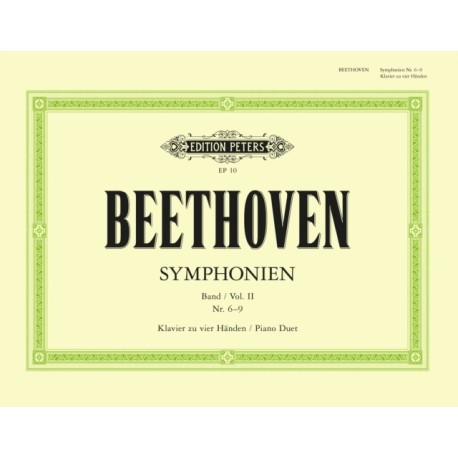 Symphonies No. 6-9 for Piano Duet (Vol. II)