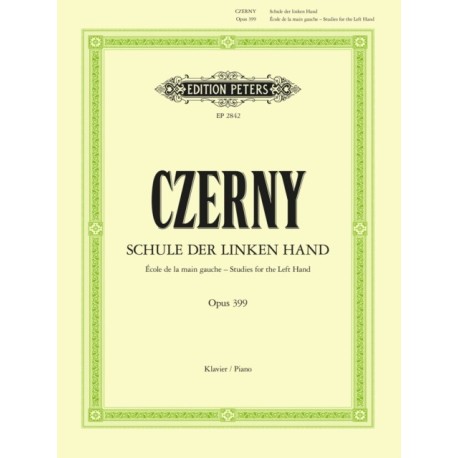 10 Studies for the Left Hand Op.399