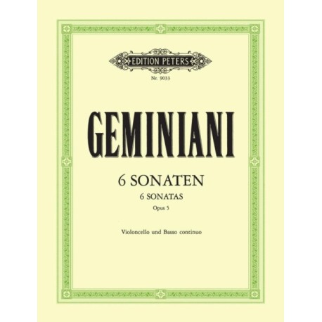 6 Sonatas Opus 5