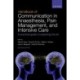 Handbook of Communication in Anaesthesia, Pain Management, and Intensive Care: A practical guide to exploring the art
