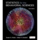 Statistics for the Behavioral Sciences