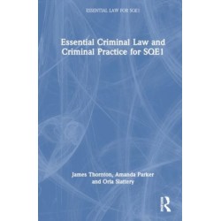 Essential Criminal Law and Criminal Practice for SQE1