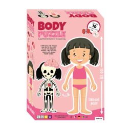 Krop pige gulvpuslespil