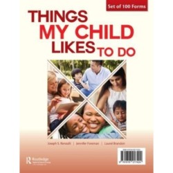 Things My Child Likes to Do Forms: Set of 100