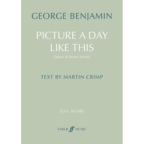 Picture a day like this (full score)