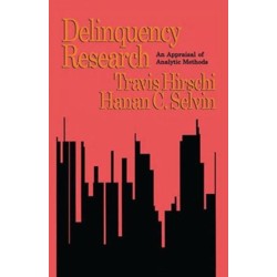 Delinquency Research: An Appraisal of Analytic Methods