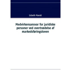 Medvirkensansvar for juridiske personer ved overtrædelse af markedsføringsloven