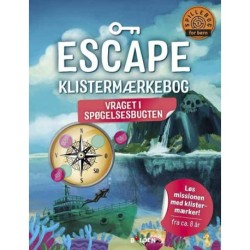 Escape Klistermærkebog: Vraget i Spøgelsesbugten: Løs missionen med klistermærker!