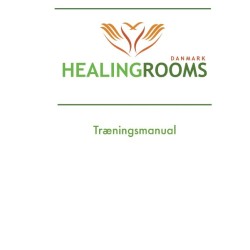 Healing Rooms Træningsmanual