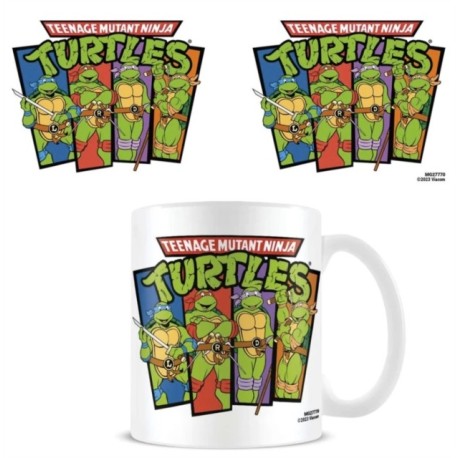 Teenage Mutant Ninja Turtles: Classic (Its Ninja Time) 11oz/315ml White Mug: Classic (Its Ninja Time) 11oz/315ml White Mug