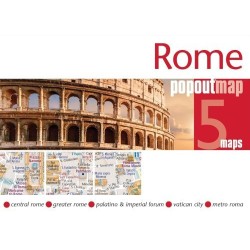 Rome Popout Map