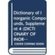 Dictionary of Inorganic Compounds, Supplement 4
