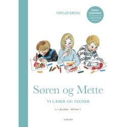 Søren og Mette: Vi læser og tegner (Opgavebog 2, 0-1. klasse)