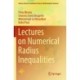 Lectures on Numerical Radius Inequalities