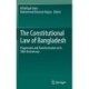 The Constitutional Law of Bangladesh: Progression and Transformation at its 50th Anniversary