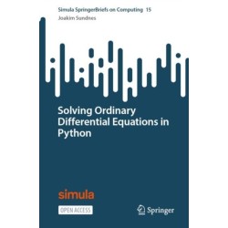 Solving Ordinary Differential Equations in Python