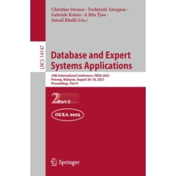 Database and Expert Systems Applications: 34th International Conference, DEXA 2023, Penang, Malaysia, August 28–30, 2023, Proceedings, Part II
