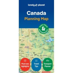 Lonely Planet Planning Map: Canada
