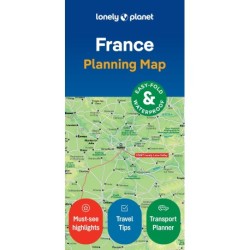 Lonely Planet Planning Map: France