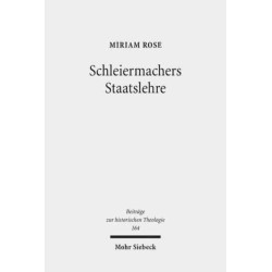 Schleiermachers Staatslehre