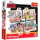 Minnie Mouse 4 in 1 Puzzle