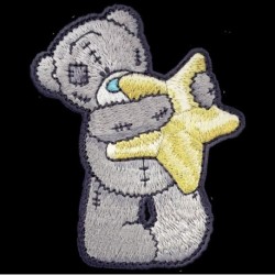 Tatty Teddy with Star Sew On Patch