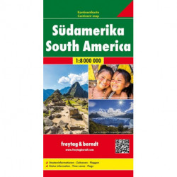 South America Continent Map