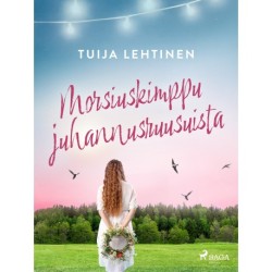 Morsiuskimppu juhannusruusuista